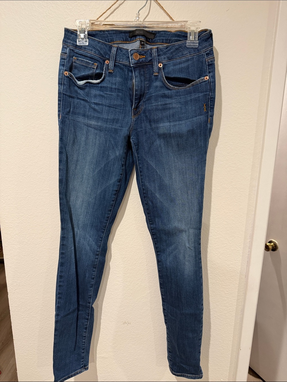Genetic Denim Indigo Skinny Jeans for Women